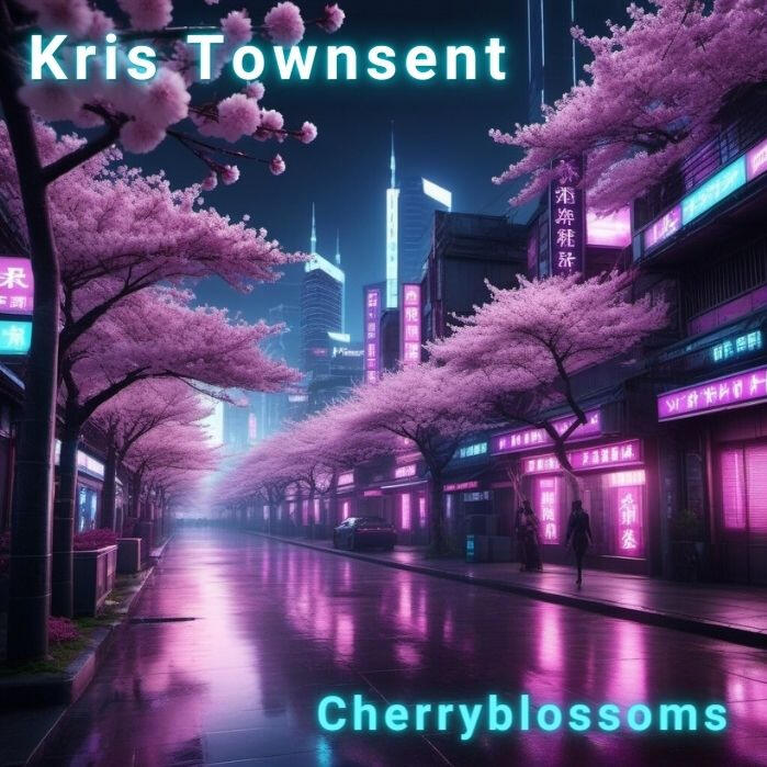 Cherryblossoms by Kris Townsent – cinematic electronic ambient track with piano, cello and shimmering textures