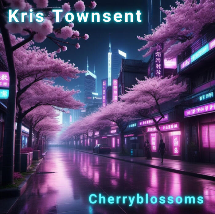 Cherryblossoms by Kris Townsent – cinematic electronic ambient track with piano, cello and shimmering textures